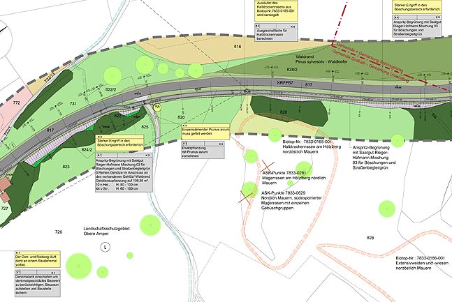 Landschaftspflegerischer Begleitplan für den Radweg Schöngeising-Mauern