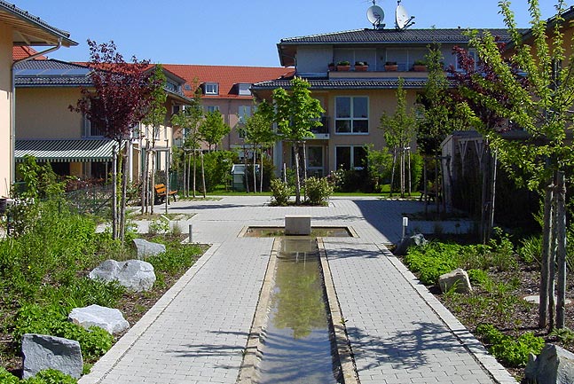 Grasbrunn, Park am Rathaus