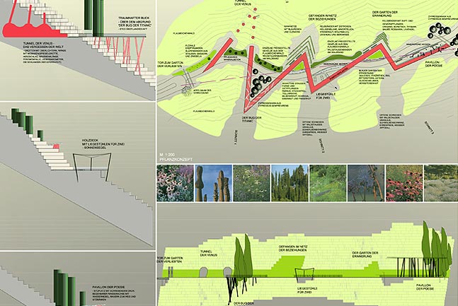 Wettbewerb Neugestaltung Botanischer Garten Meran